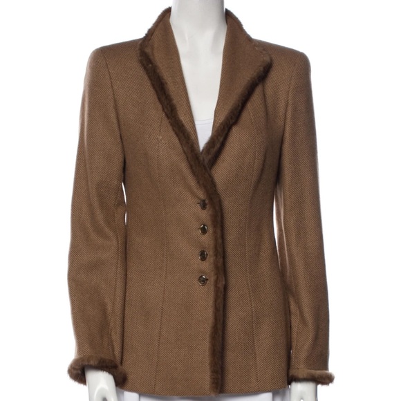 Escada Jackets & Blazers - Escada Camel Hair Blazer
